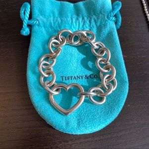 Tiffany & Co open heart link bracelet - AUTHENTIC